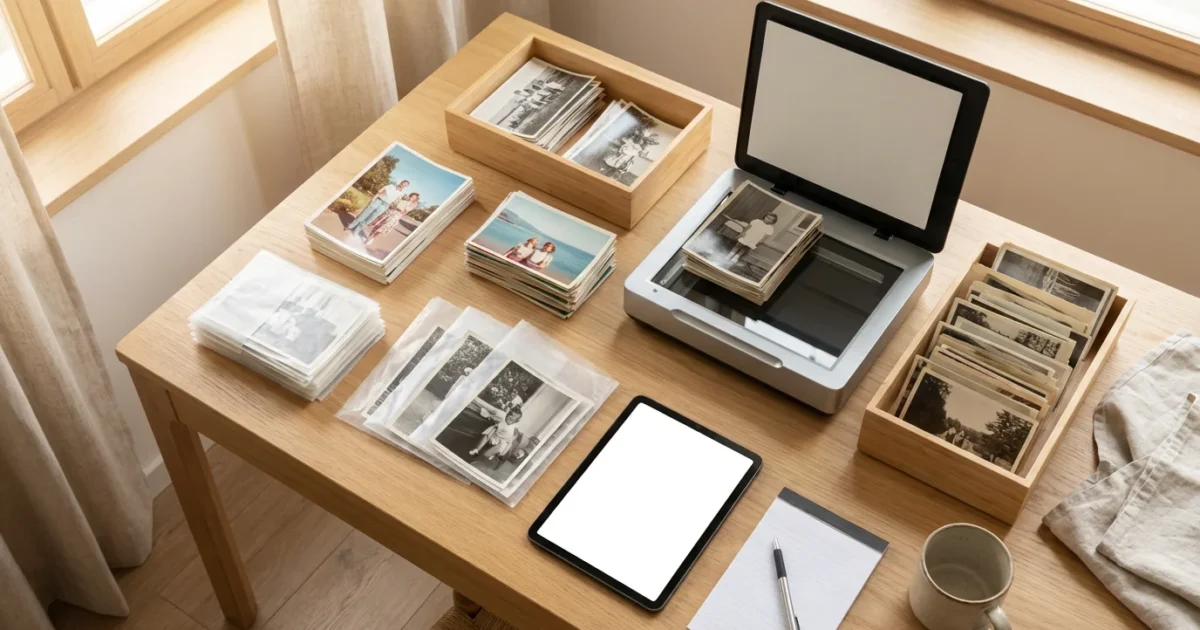 Batch Scanning: How to Digitize Large Photo Collections Efficiently - guide