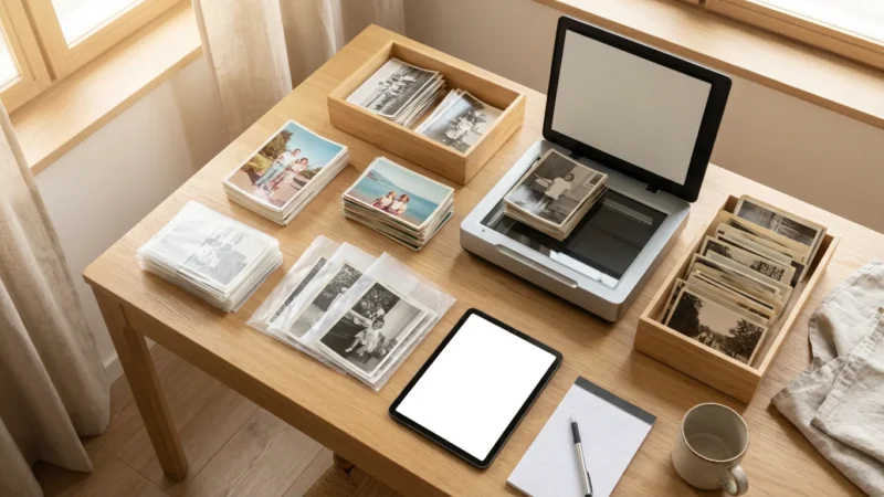 Batch Scanning: How to Digitize Large Photo Collections Efficiently - guide