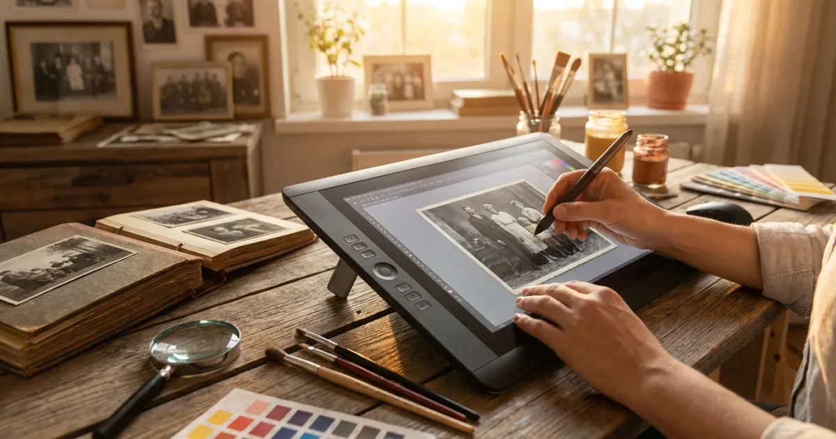 Colorizing Black and White Photos: Tools and Techniques - guide