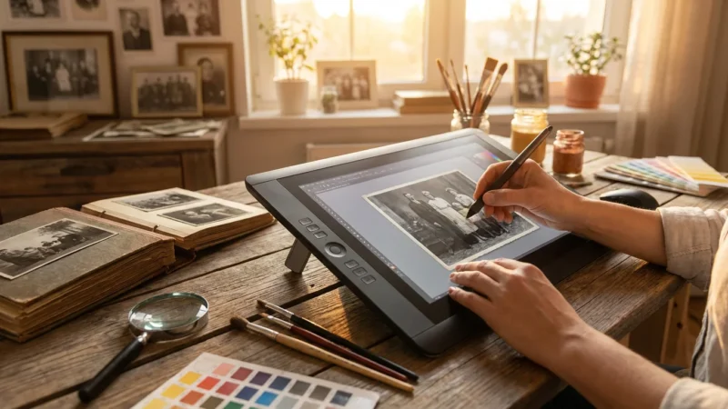 Colorizing Black and White Photos: Tools and Techniques - guide