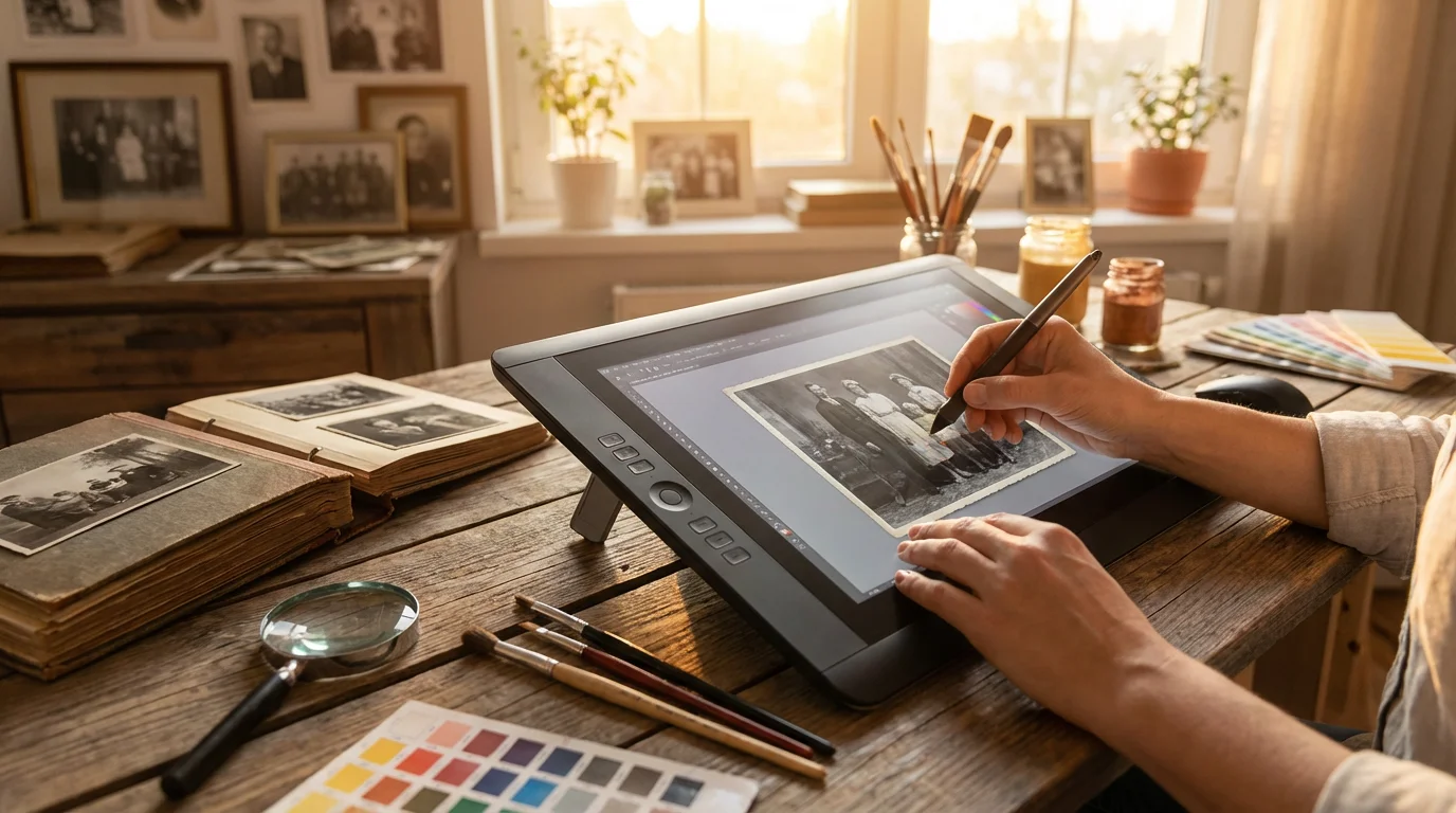 Colorizing Black and White Photos: Tools and Techniques - guide