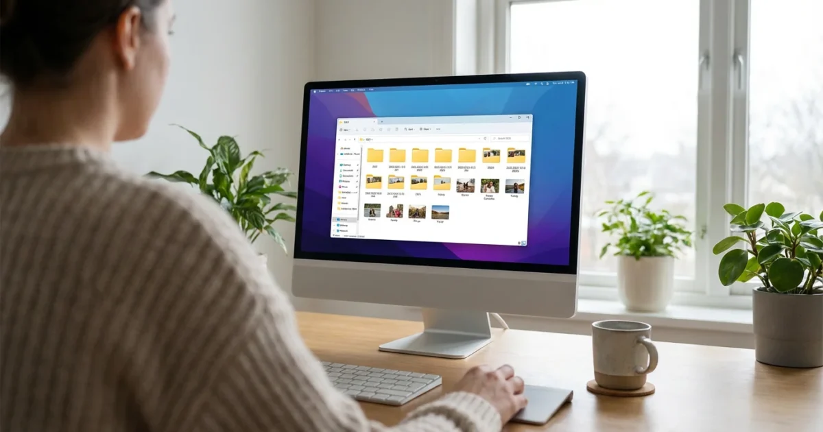 Creating a Folder Structure for Your Photo Library - guide