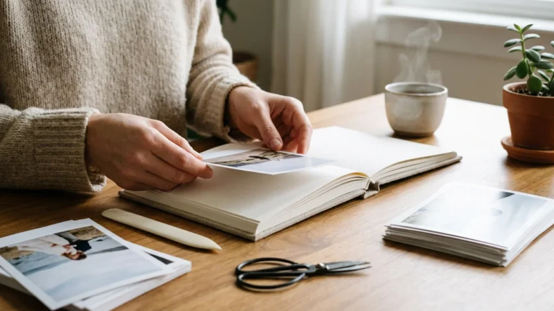 Creating a Year-in-Review Photo Album - guide