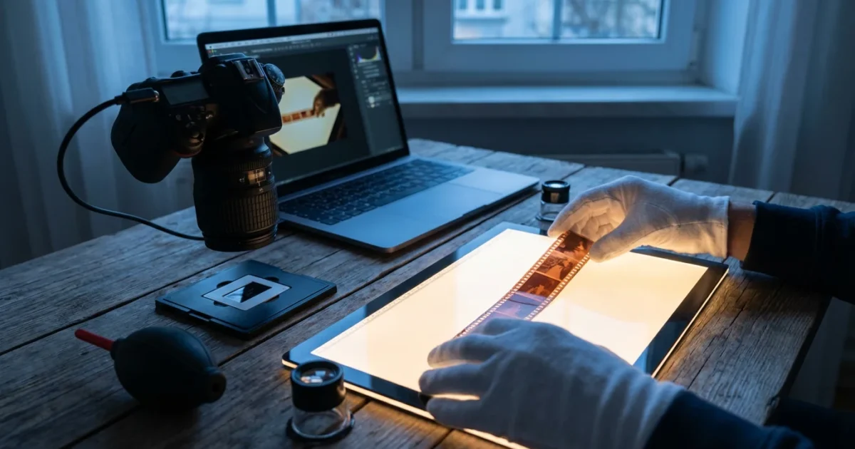 Creating Digital Copies of Photo Negatives and Slides - guide