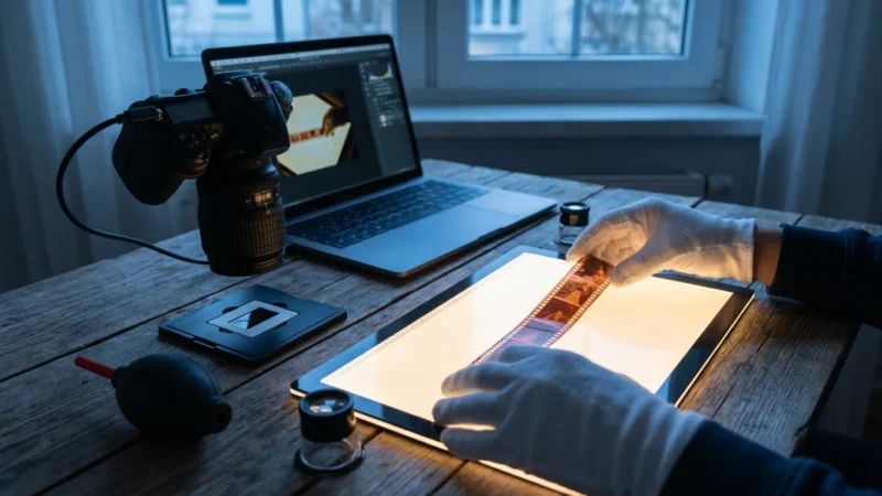 Creating Digital Copies of Photo Negatives and Slides - guide