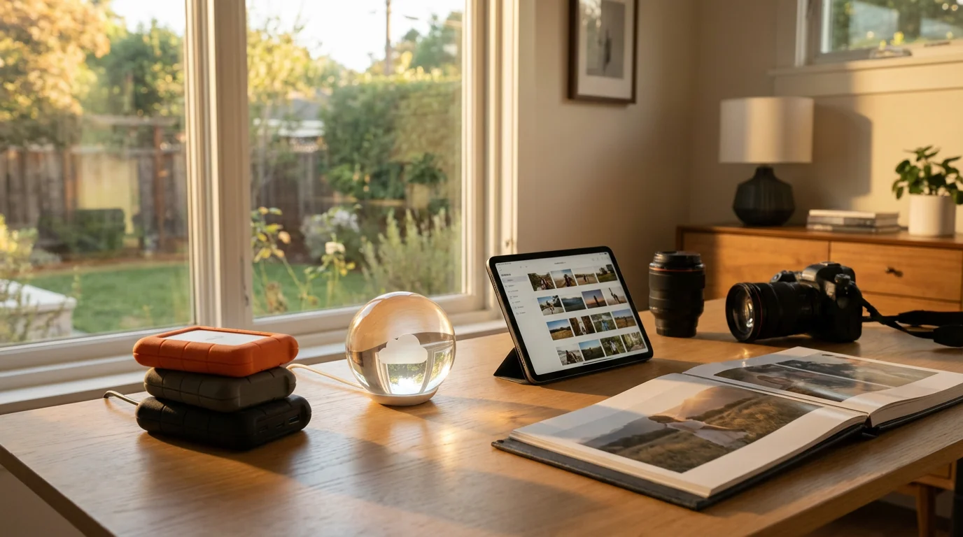 External Hard Drives vs Cloud Storage for Photo Archives - guide