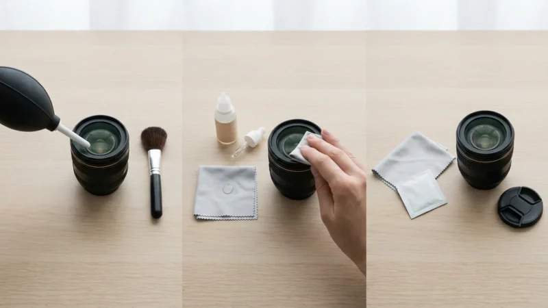 How to Clean Your Camera Lens Properly - guide