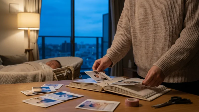 How to Create a Baby’s First Year Photo Album - guide