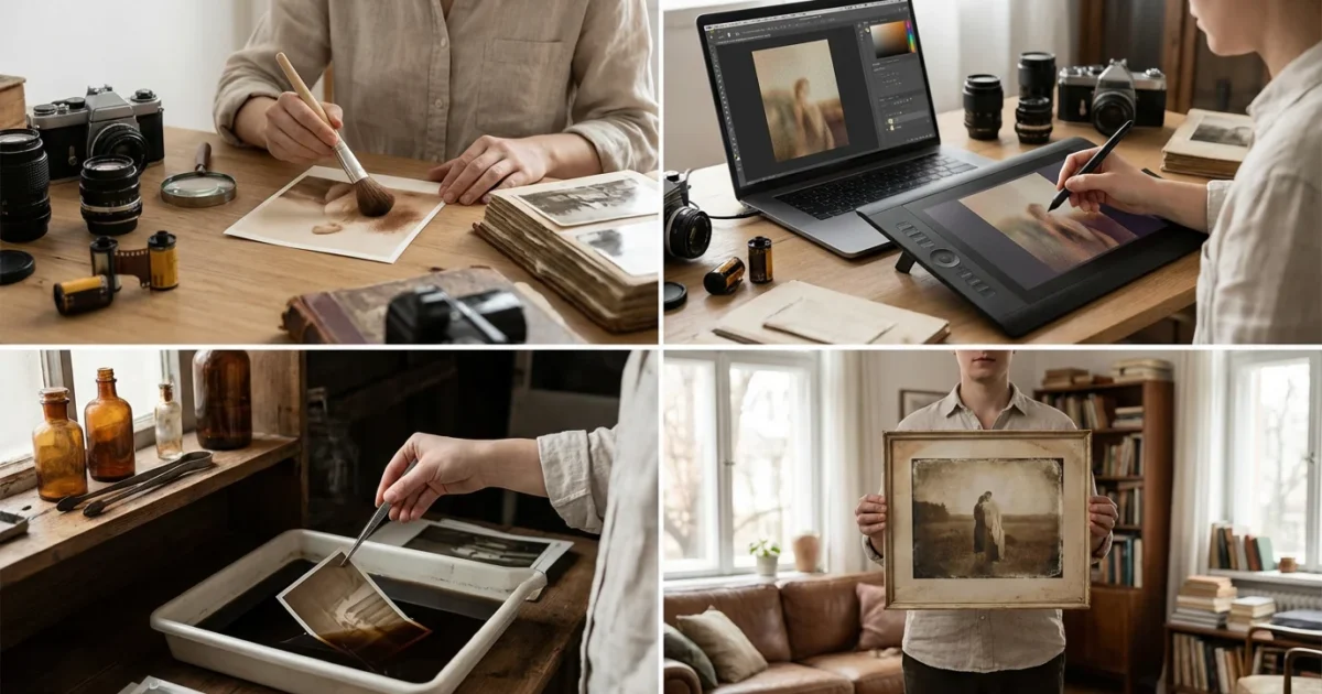 How to Create Vintage and Retro Photo Effects - guide