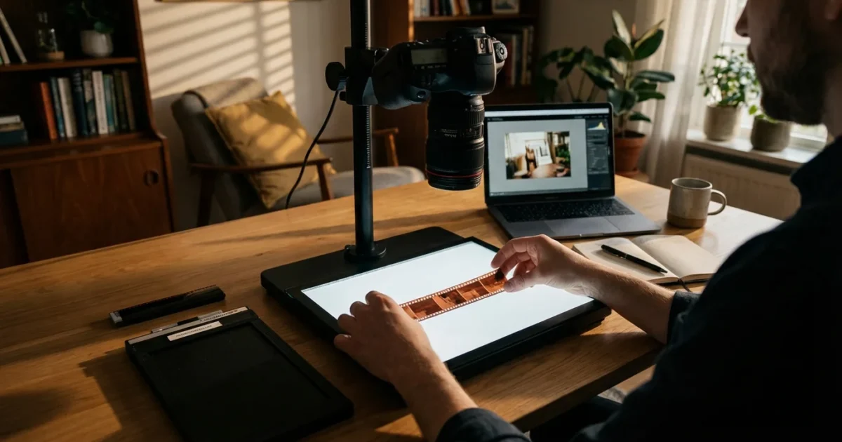 How to Digitize 35mm Film Negatives at Home - guide