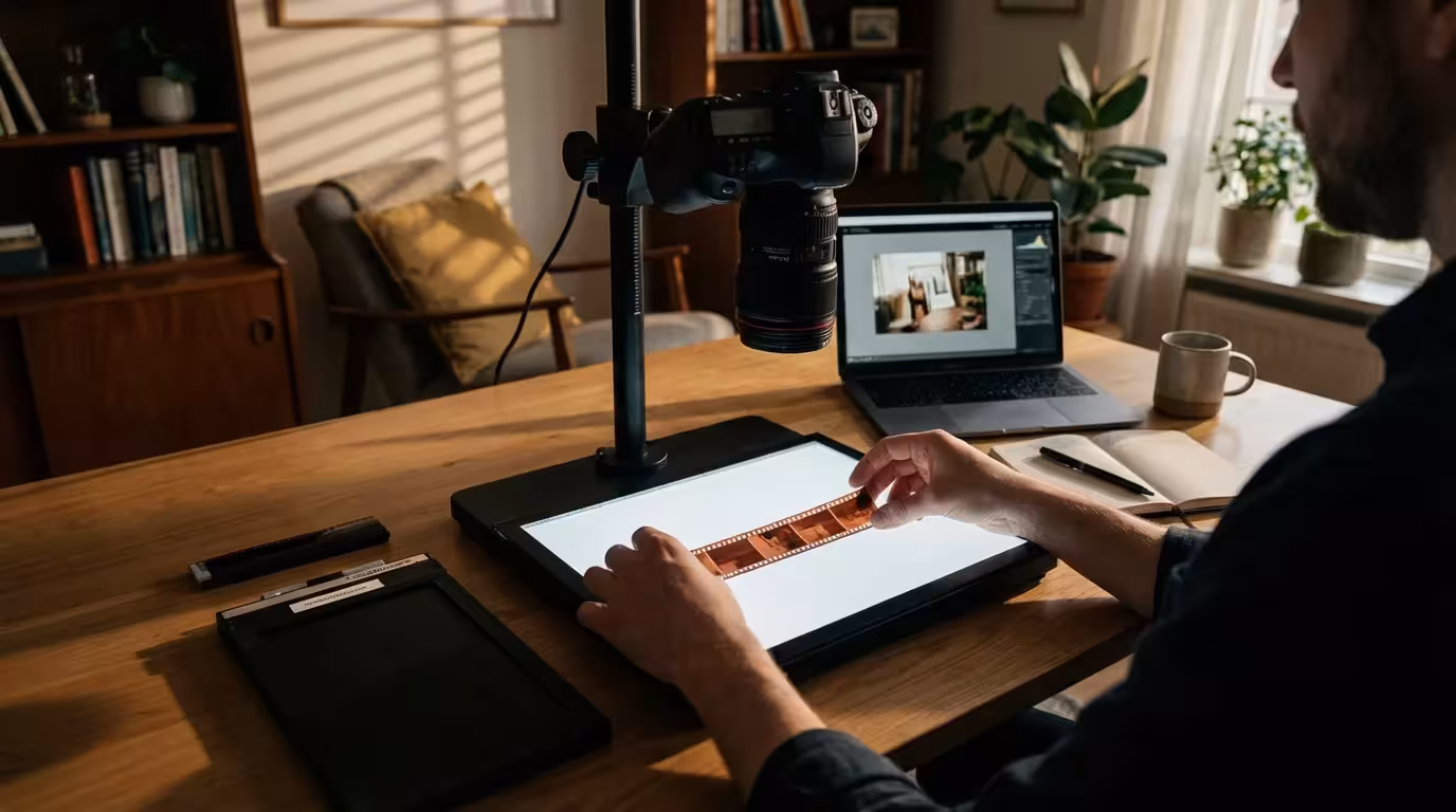 How to Digitize 35mm Film Negatives at Home - guide