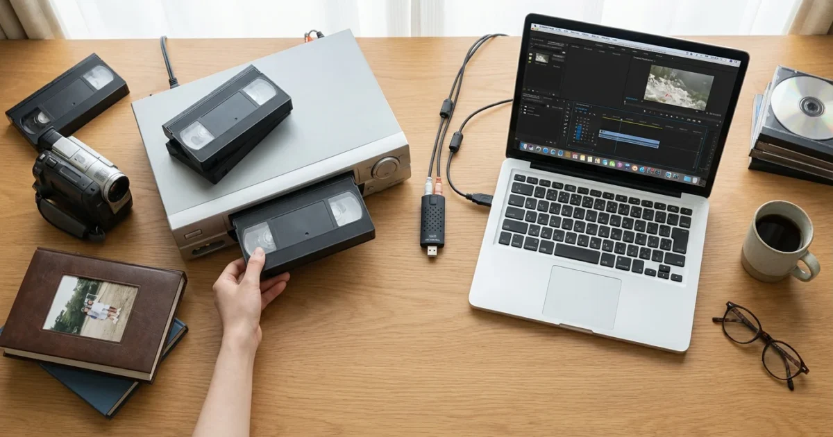 How to Digitize VHS Tapes and Old Home Videos - guide
