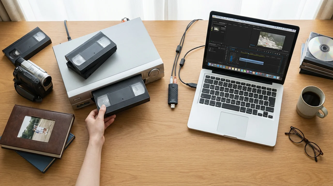 How to Digitize VHS Tapes and Old Home Videos - guide