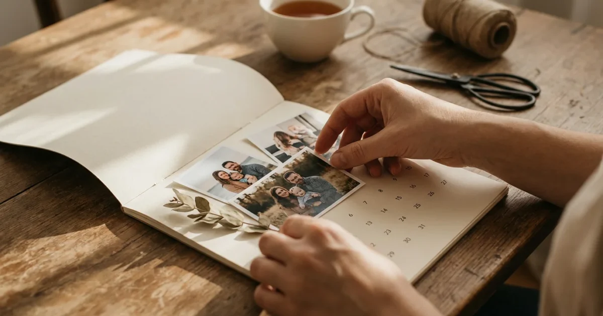 How to Make a Family Photo Calendar - guide