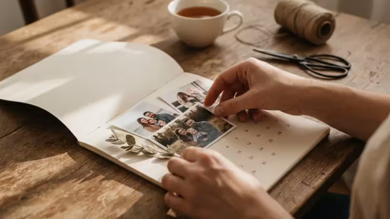 How to Make a Family Photo Calendar - guide