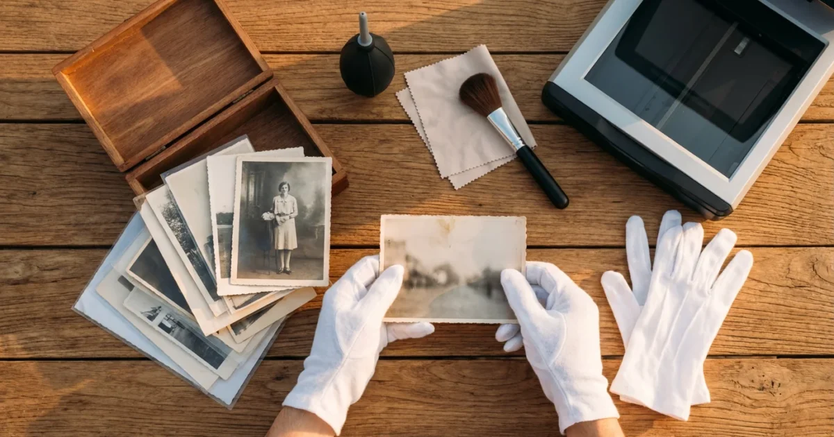 How to Prepare Photos for Scanning: Cleaning and Handling Tips - guide