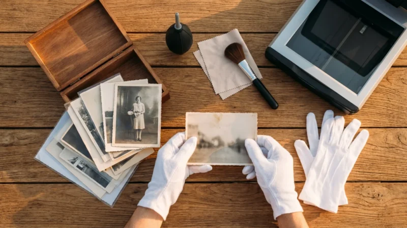 How to Prepare Photos for Scanning: Cleaning and Handling Tips - guide