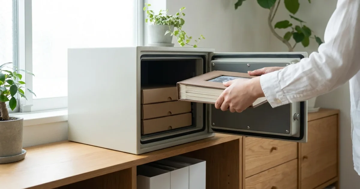 How to Preserve Photos in a Fireproof Safe - guide
