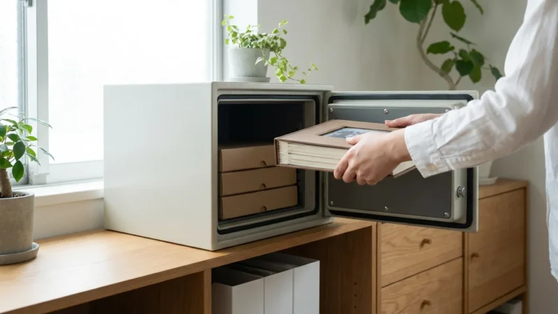 How to Preserve Photos in a Fireproof Safe - guide