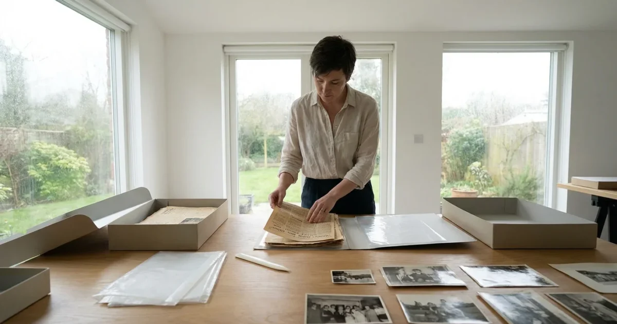 Preserving Newspaper Clippings and Photo Memorabilia - guide