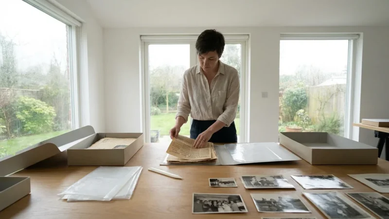 Preserving Newspaper Clippings and Photo Memorabilia - guide