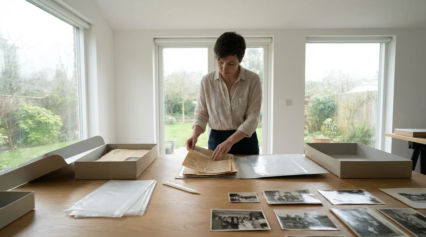 Preserving Newspaper Clippings and Photo Memorabilia - guide