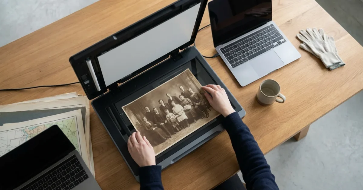 Scanning Oversized Photos and Documents - guide