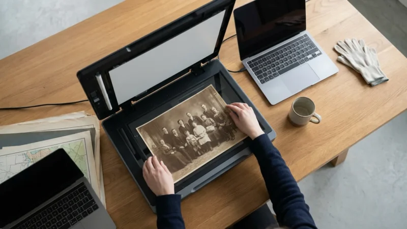 Scanning Oversized Photos and Documents - guide