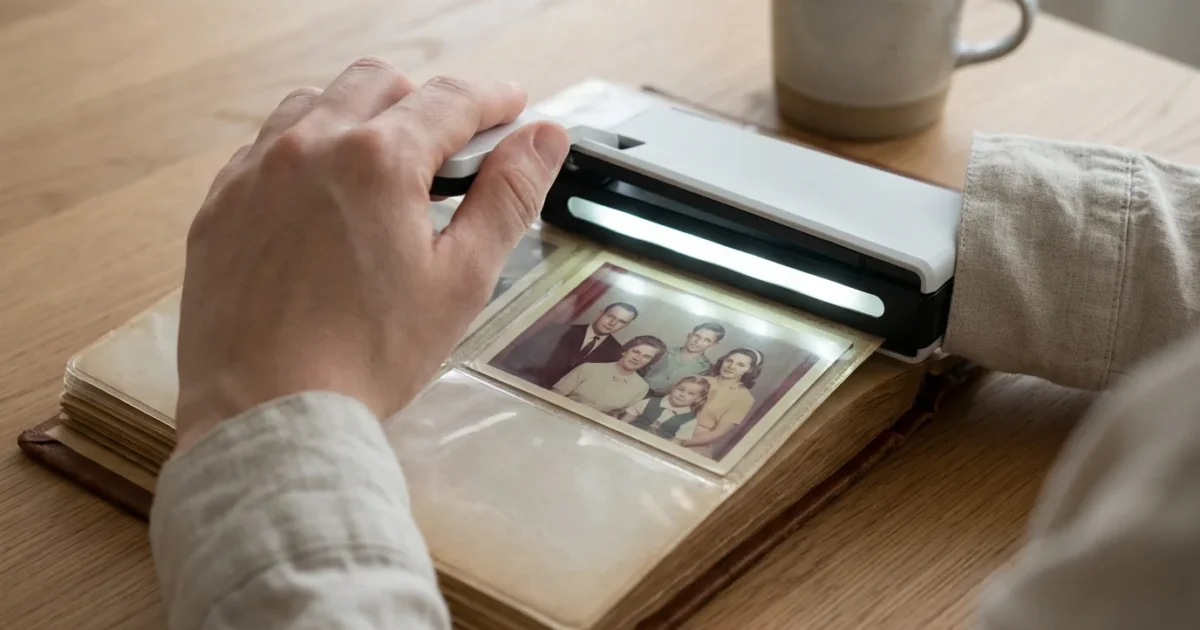 Scanning Photos from Albums Without Removing Them - guide