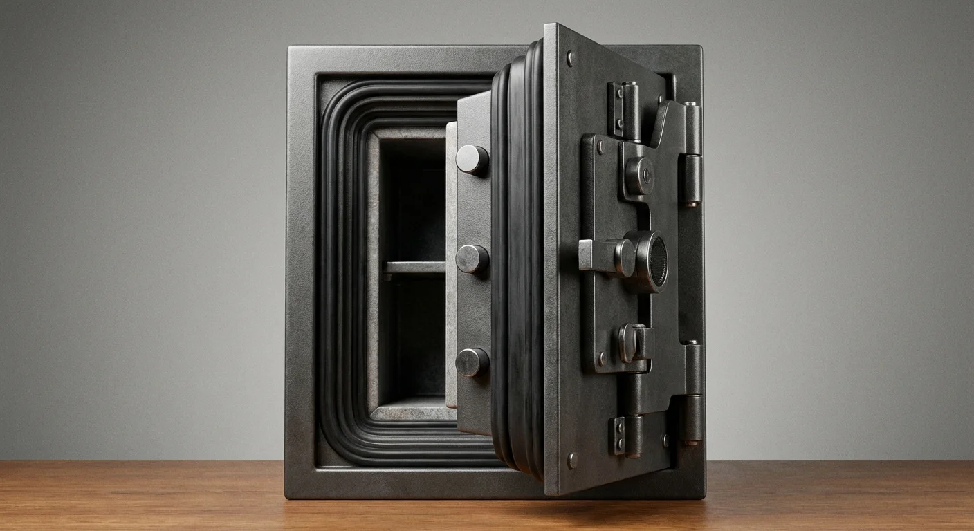 A high-quality fireproof and waterproof safe box designed for photo protection.