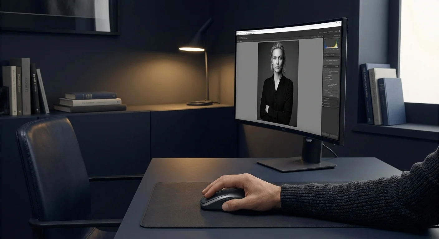 A professional editing suite showing Adobe Lightroom's detailed tagging interface.